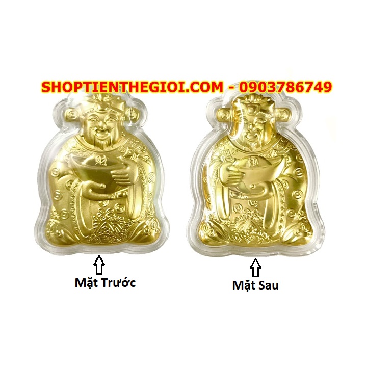 Ông Thần Tài Mạ Vàng Tặng Túi Gấm LỘC - SP005427